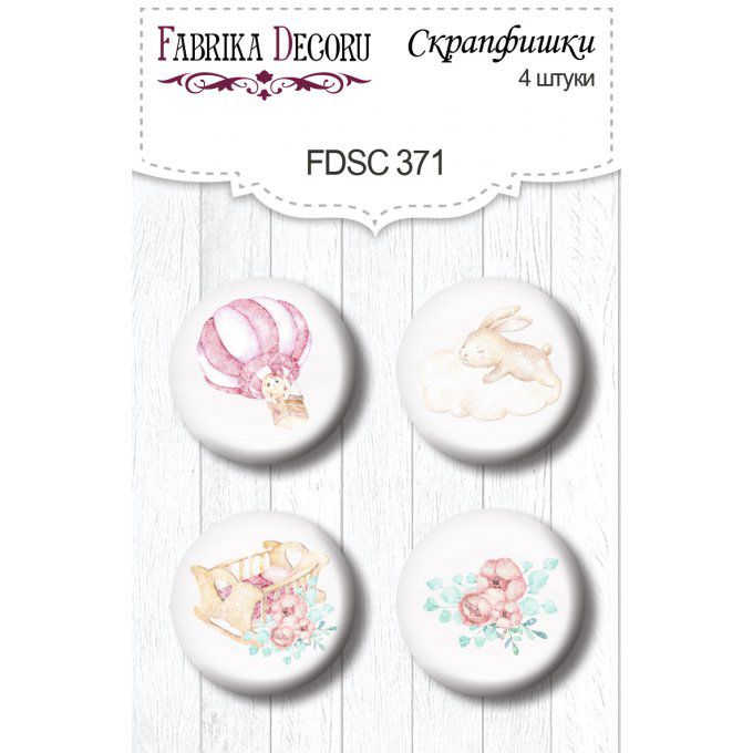 BADGES DREAMY BABY GIRL  FDECO