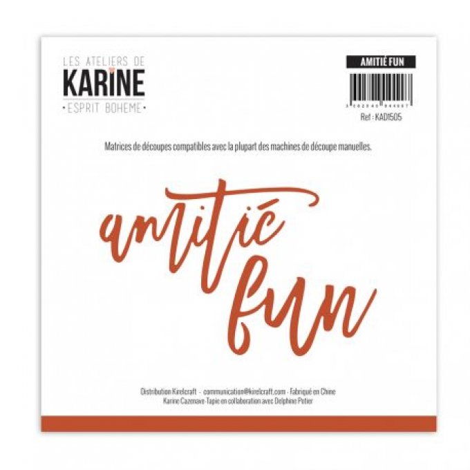 Dies Esprit Bohème Amitié-Fun -Les Ateliers de Karine