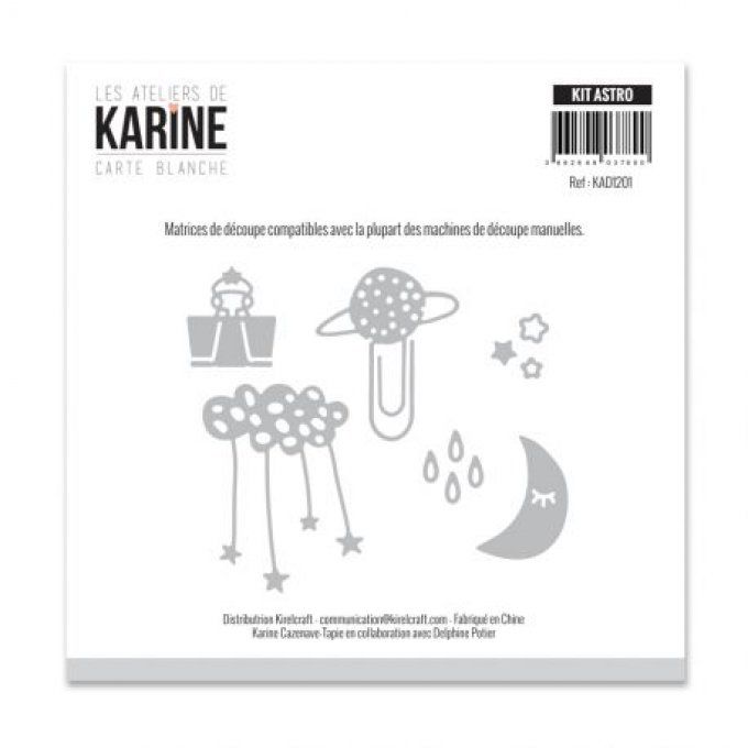 Dies Kit Astro -Les Ateliers de Karine