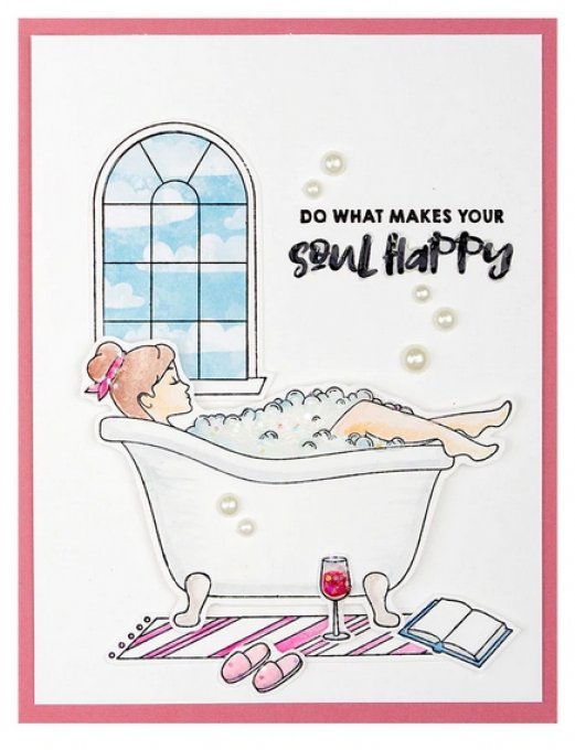 Clear Stamps Self Love, Fun Stampers Journey