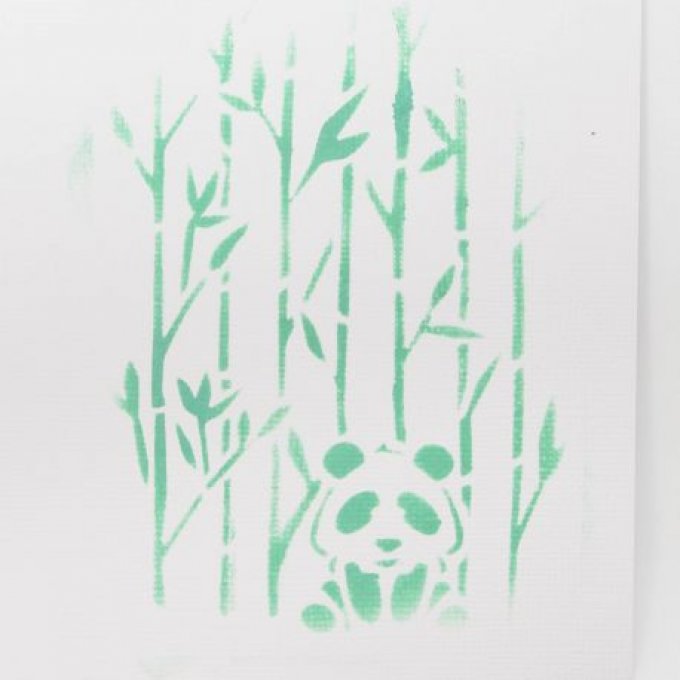 Pochoir bambou - DIY and Cie